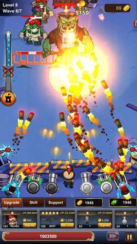僵尸空闲防御最新版(Zombie Idle Defense) 截图 2