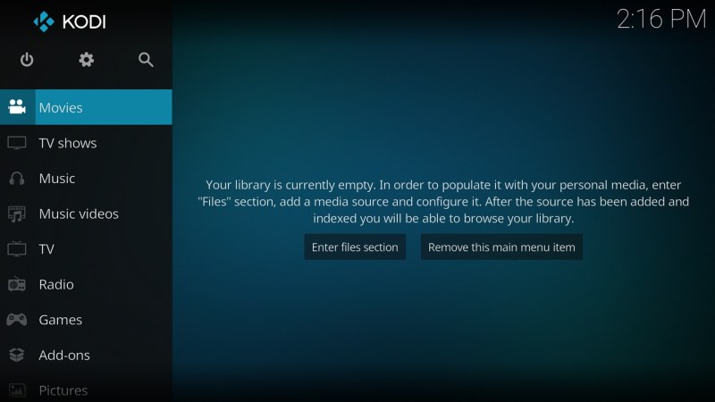Kodi 截图 2